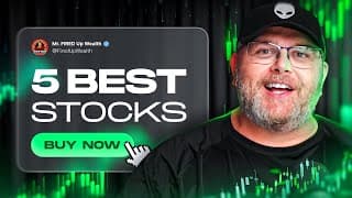 5 BEST Stocks to BUY Now (I'M BUYING)