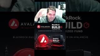 O fundo tokenizado BUILD da BlackRock continua expandindo sua presença   na Avalanche.