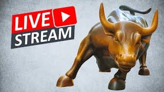 Monday Live Stream US Market Open: MSFT & NVDA Huge News, SP500, Nasdaq, Technical Analysis + Macro