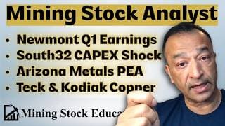 Newmont’s Stellar Q1, Arizona Capex Blowouts & Trump’s Project Vault with Analyst Joe Mazumdar