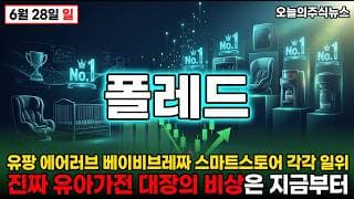 [폴레드 주가 전망] 현대차 사내벤처 출신 상장 첫날 따따상 성공 사상최고에서 86퍼 폭락 후 외인 기관 매수 진입 #폴레드주가전망 #폴레드목표가 #폴레드