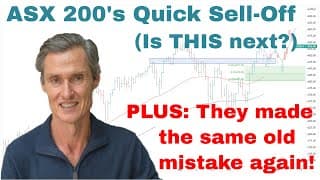 ASX 200’s Biggest Fall in 5 Months — Is More Selling Ahead? | Stock Market Technical Analysis
