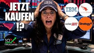 🚨 IBM 30% CRASH – DAS MUSST DU JETZT WISSEN 💥 Crowdstrike – Solaredge – Strategy 🕵🏼 Aktien Analyse