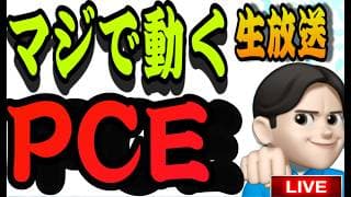 7.30一般夜ライブ🌉 夜21時スタート‼️衝撃的PCE❤️いつもより大きめに動くよ❤️米国株投資🇺🇸