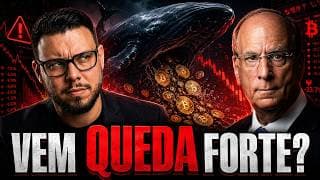 BALEIAS ESTÃO VENDENDO CRIPTO EM SEGREDO: VEM QUEDA FORTE?