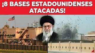 Irán ATACA 8 Bases de EE.UU en Masiva Retaliación: Segundo Día de Choques