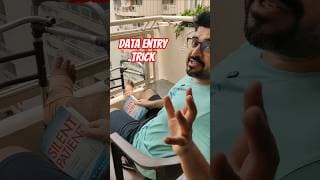 Data Entry Trick #excel