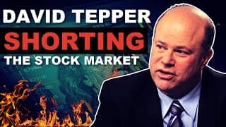 David Tepper Is Shorting The Stock Market in 2023 & Here's why! Don't Be Fooled!!