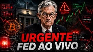 URGENTE! ÚLTIMA REUNIÃO DE JEROME POWELL NO FED E DECISÃO DE JURO AMERICANO AO VIVO!