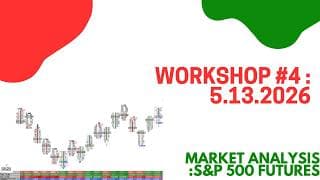 Workshop#4 : Market Analysis of the S&P 500 futures market (5.13.26)