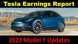 Tesla TSLA Earnings Report | Tesla Upcoming Changes for 2023 Model Y | TSLA Stock Buy or Sell
