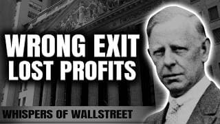 Jesse Livermore | Hidden Fear Behind Every Early Exit