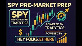 $SPY Pre-Market Prep: Some Thin Gamma!