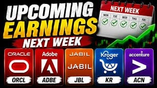 ORCL, ADBE, JBL, ACN & KR | 5 Massive Earnings Reports to Watch this Week!