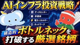 AI投資戦略・構造的ボトルネックを打破する厳選銘柄