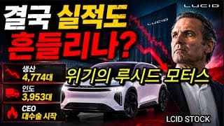 루시드 생산량, 인도량 발표..예상밖의 결과? 