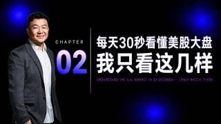 每天 30 秒看懂美股大盘，我只看这几样｜CH2.  看懂大盘