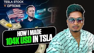 Converted 35000 $ into 139,000$  USD in TESLA OPTION IN A WEEK