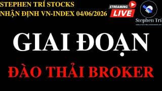 🔴VN-INDEX 04/06/2026: NĐT cá nhân đã rũ bỏ xong - Tới lượt môi giới bị đào thải, bỏ nghề