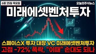 [미래에셋벤처투자 주가 전망] 스페이스X 투자 대장 VC, 고점 -72% 폭락 신저가… "이때" 손대도 되나 #미래에셋벤처투자주가전망 #미래에셋벤처투자목표가 #미래에셋벤처투자