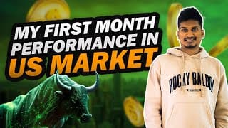 How I made 35,000$ Dollars in the US market | Swing Trading | The Madras Trader