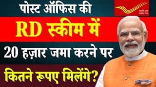 Post Office RD Scheme 2025 | Post Office RD (Recurring Deposit) Plan | Post Office Best Scheme,