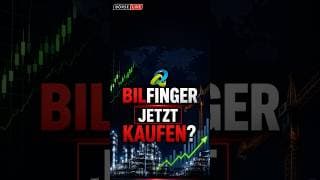 Bilfinger jetzt kaufen? Daniel schlägt zu!