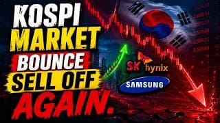 KOSPI Market Bounce Sell Off Again | SK Hynix / Samsung