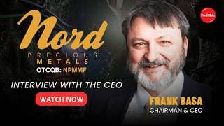 CEO Frank Basa on Nord Precious Metals' (OTCQB: NPMMF) 29 Veins Inside of  One Historic Silver Camp