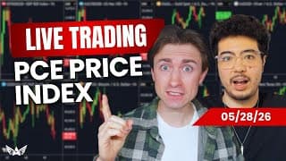 LIVE Trading PCE Price Index Gold, Nasdaq, Forex | A1 Trading Show