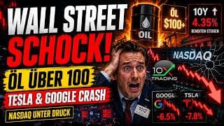 🚨 WALL STREET PANIK – JETZT AKTIEN KAUFEN  ⁉️💥 ÖLPREIS 💥 Nvidia Oracle Hims SpaceX Bitcoin