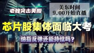 美股直播｜芯片股集体面临大考，纳指反弹还能持续吗？#美股 #英伟达 #甲骨文 #英特尔 #特斯拉 #soun #苹果 #投資  #crcl  #amd