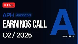 Amphenol Q2 FY26 Earnings Call | $APH | 🔴 WATCH LIVE