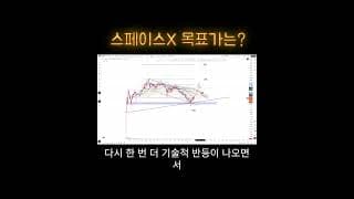 스페이스X 목표가는?  #나스닥 #스페이스x #spcx
