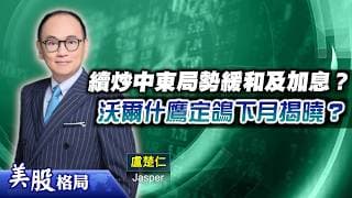 【美股格局】美匯指數上望102？市場續炒中東局勢緩和及加息？沃爾什下月國會聽證會言論成焦點？(嘉賓：盧楚仁 Jasper) 23.06.2026｜#美股｜#標指｜#納指｜#道指