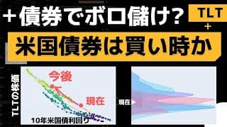 【米国債券ETF】TLTは今が買い時か。為替/S&P500に対する割安性を考慮し分析【景気後退】