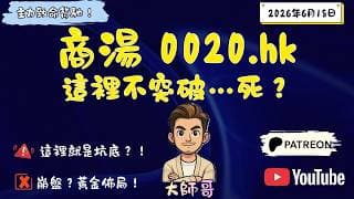 血流成河？[ 商湯 0020.hk ] 跌無可跌？纏論終極買點即將浮現！🎯🔥