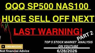 WARNING! HUGE SELL OFF IN QQQ SOON! - apple Tesla msft google meta mu spx stock market charts