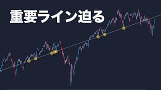 【米国株】重要ライン迫る【NASDAQ100】