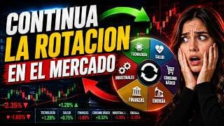 Rotación o Rebalanceo del Mercado | Sigue la Caída en los Semiconductores
