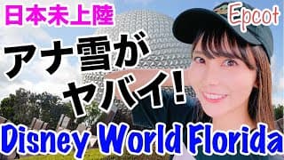 【フロリダディズニー】日本未上陸のアナ雪のアトラクションがヤバイ！【エプコット】