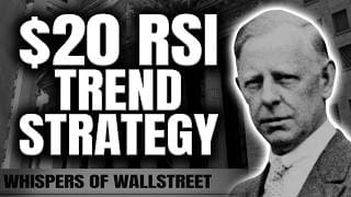 Jesse Livermore | $20 RSI Setup That Makes Traders Hesitate