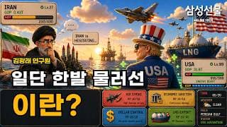 일단 한발 물러선 이란?