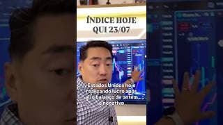 ÍNDICE HOJE | qui 23/07/2026 #daytrade