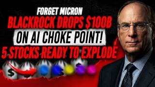 Investing Opportunity Of Lifetime - BlackRock's Quietly Buying The AI Choke Point With These 5 Picks