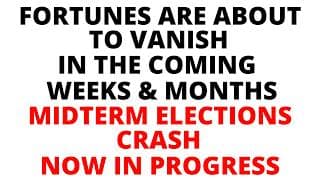 Fortunes are About to Vanish in the Coming Weeks & Months as AI Pops Ahead of the Midterm Elections