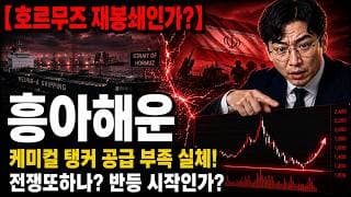 [흥아해운 주가 전망] 정전 협상 이중 리스크 총정리 #흥아해운
