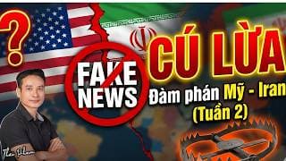 CÚ LỪA MANG TÊN ĐÀM PHÁN HÒA BÌNH MỸ - IRAN LẦN 2: CHỨNG KHOÁN, DẦU & VÀNG SẼ RA SAO?