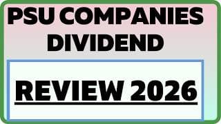 PSU SECTOR DIVIDEND COMPANIES LIST  || DIVIDEND 2026 || IMPORTANT DIVIDEND DETAILS
