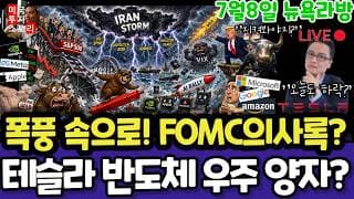 미국주식/이란,연준FOMC의사록(편집본)/테슬라 스페이스X 엔비디아 구글 애플 아마존 메타 아이온큐 삼성전자 하이닉스 마이크론 테크놀로지 브로드컴 인텔 AMD 코어위브 샌디스크